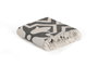 Mijölnir Lalezar Toalla de Playa Fouta Negro y Beige